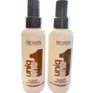 NEW Revlon Professional All in One Coconut Hair Treatment (2) Pack 5.1 FL oz/ea